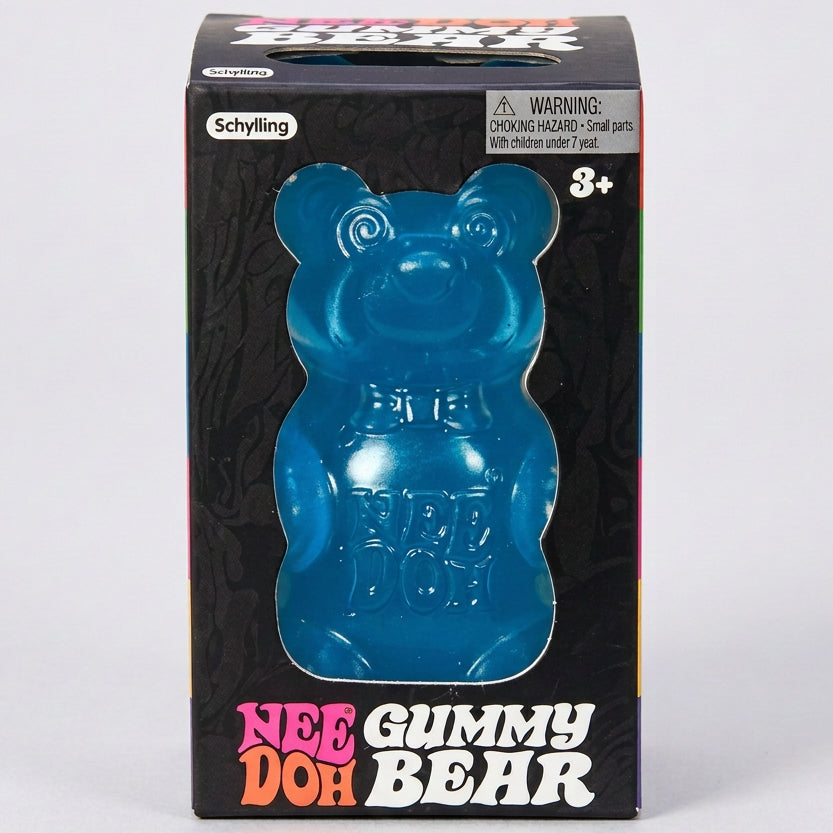 Schylling Nee-Doh Gummy Bear: Blue Gummy Bear
