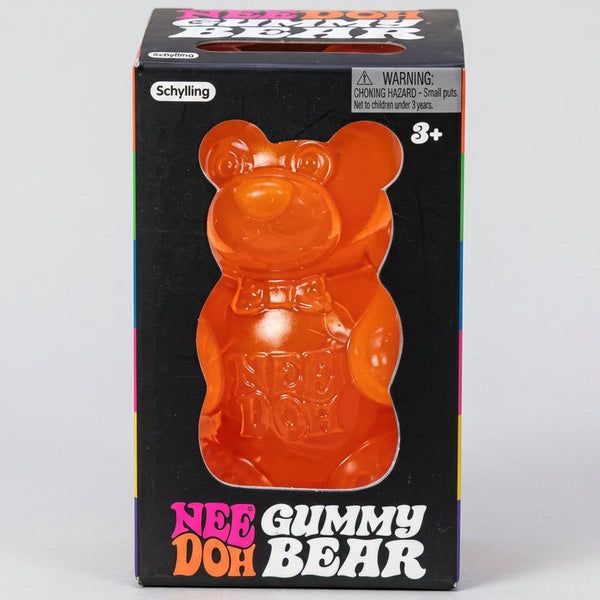 Schylling Nee-Doh Gummy Bear: Orange Gummy Bear